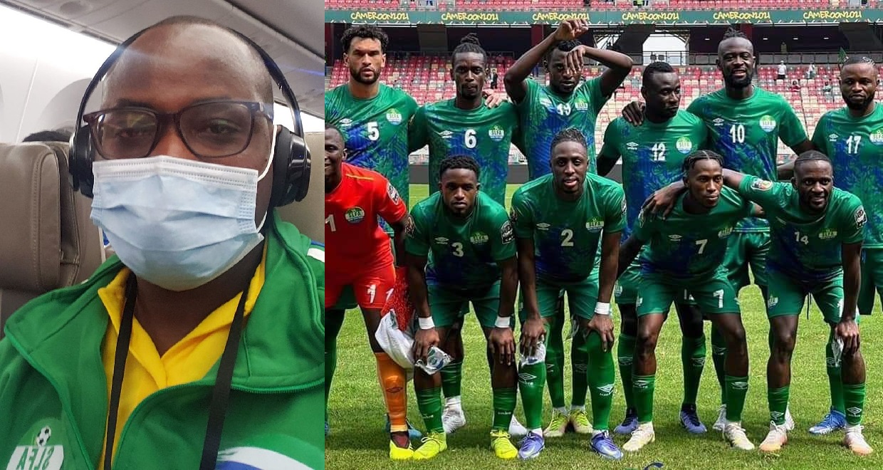 AYV Journalist, Amadu Lamarana Bah Narrates His Experience at The Stadium During Algeria Vs Sierra Leone Match