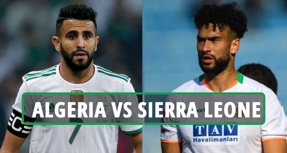 Head to Head Football Record Between Algeria And Sierra Leone