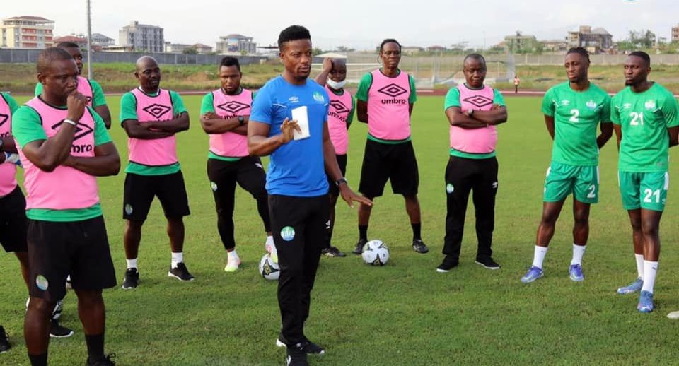 Leone Stars Holds First Training Ahead of Ivory Coast Match
