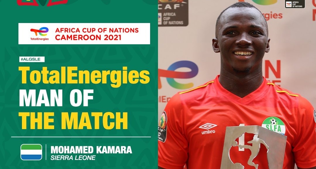Sierra Leone Vs Algeria: Leone Stars Goalkeeper, Mohamed Kamara Named Man of The Match