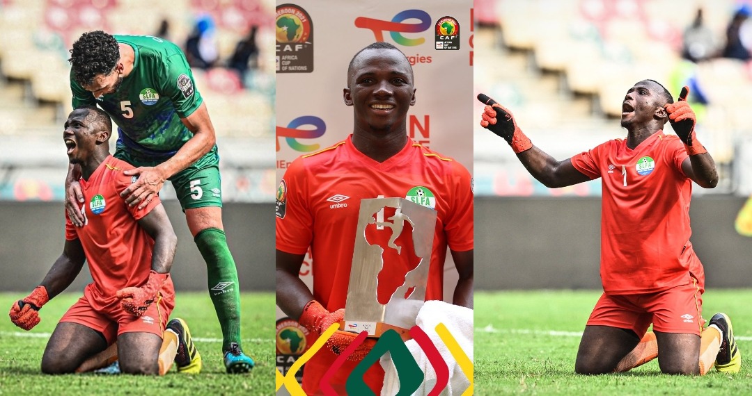 Leone Stars Goalkeeper, Mohamed Nbalie Kamara Makes List of Top 40 Players in AFCON 2021