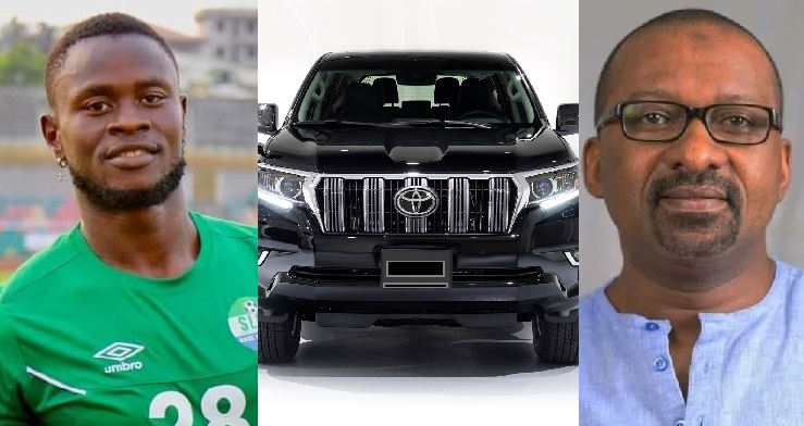 Vice President Juldeh Jalloh Finally Presents Brand New Car to Musa Tombo