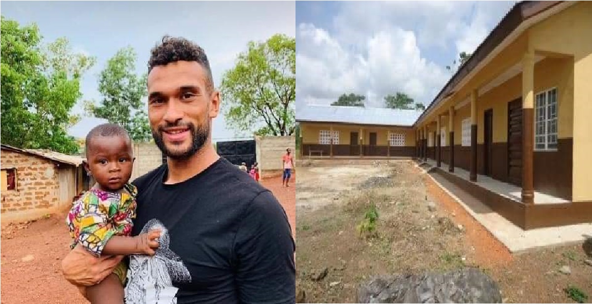 Steven Roy Caulker Constructs Modern Primary School For Children in Kambia District