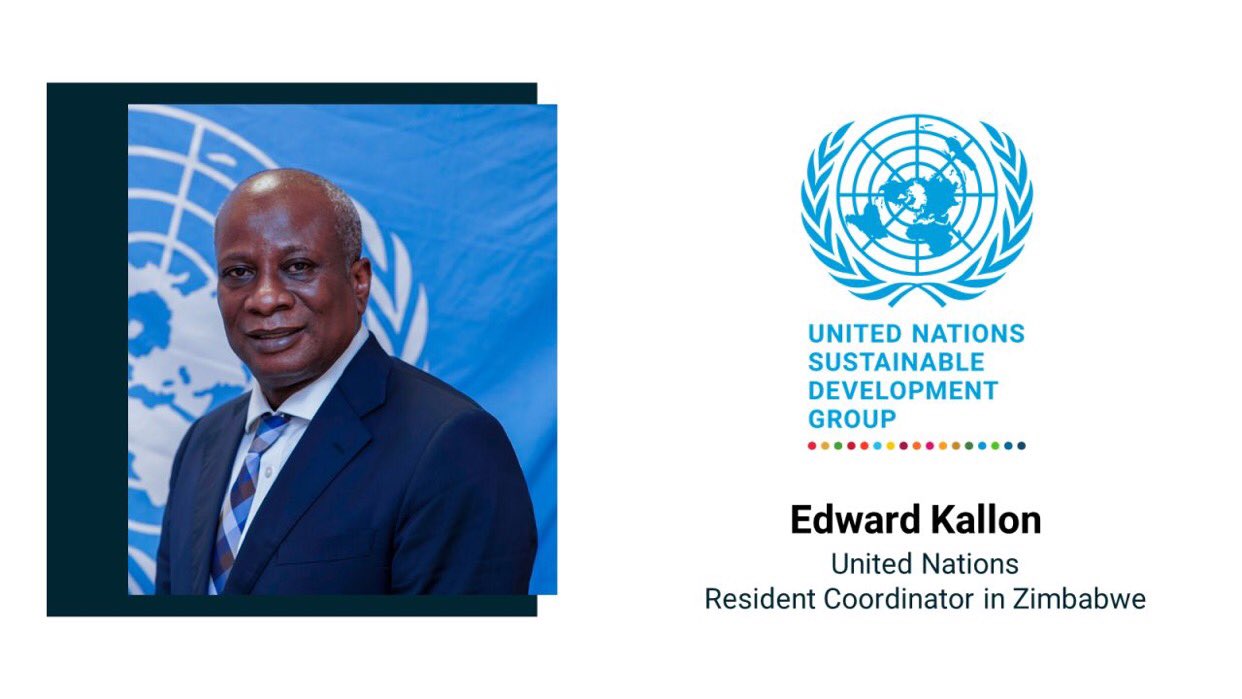 United Nations Appoints Sierra Leone’s Edward Kallon as Resident Coordinator And Humanitarian Coordinator in Zimbabwe