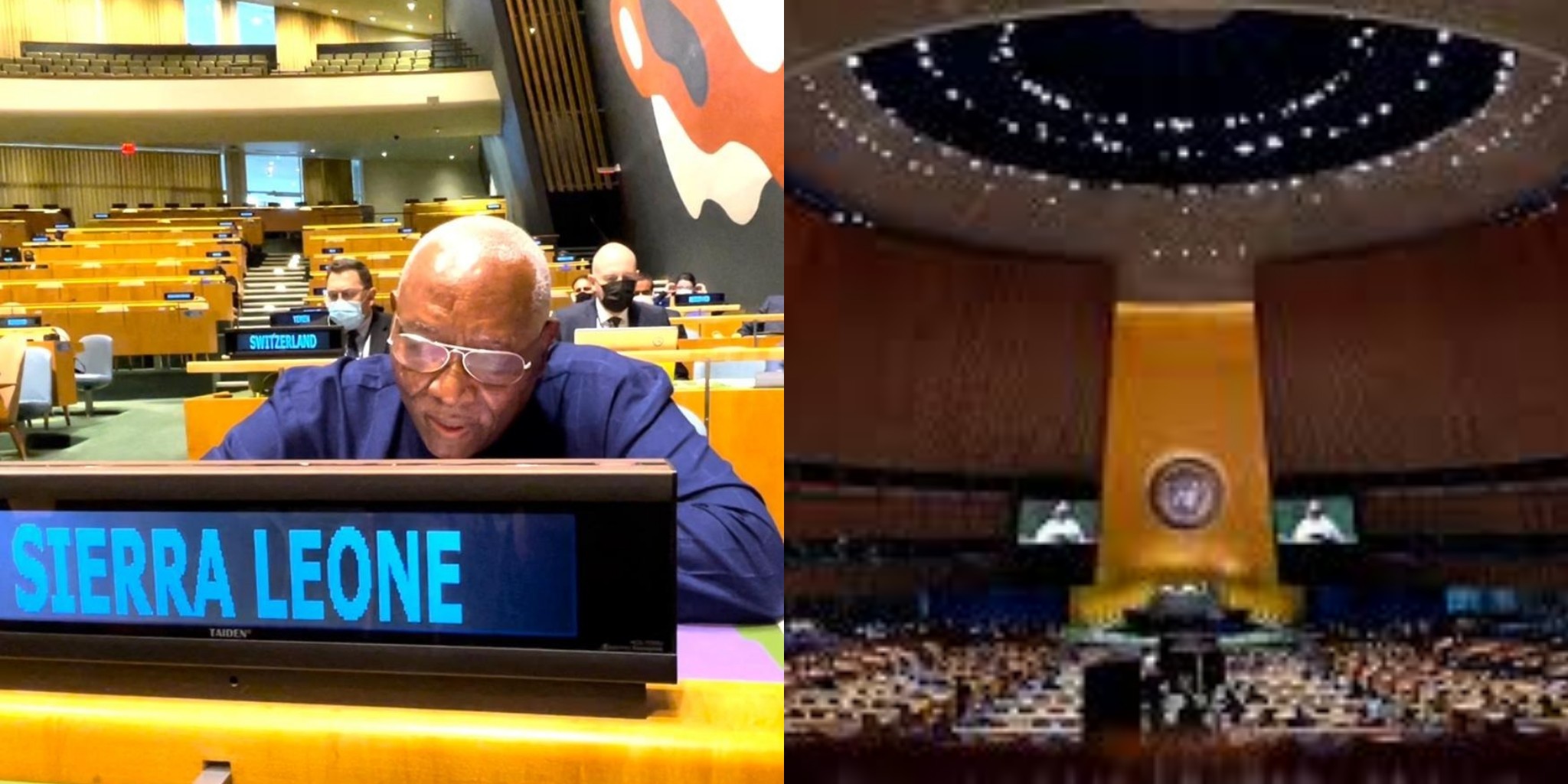 Speaker of Sierra Leone Parliament, Abass Bundu Queries UN General Assembly on Gender Equality