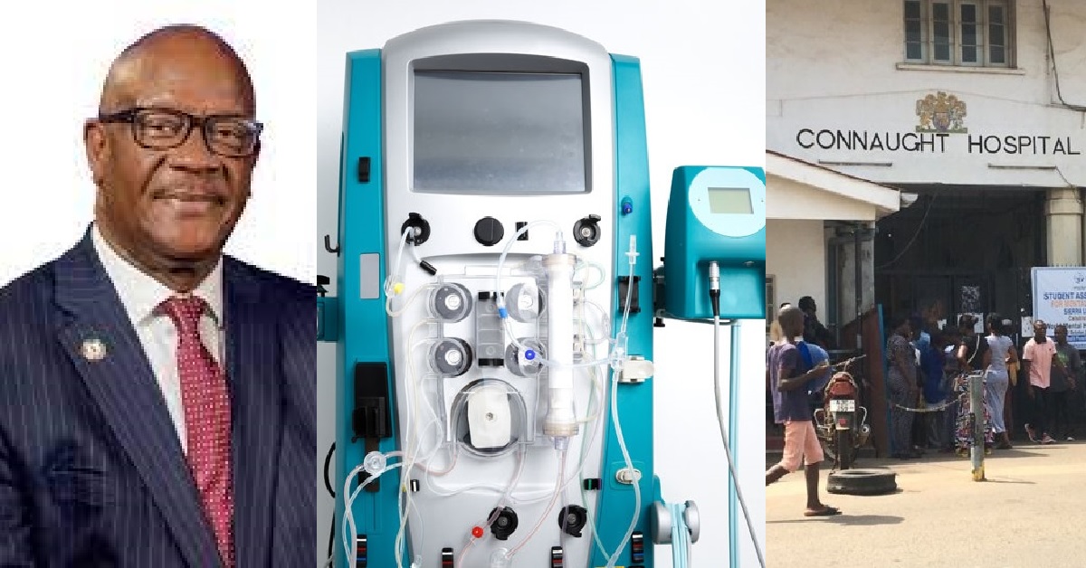 CORRUPTION: $150,000 Second Hand Dialysis Machine at Connaught Hospital