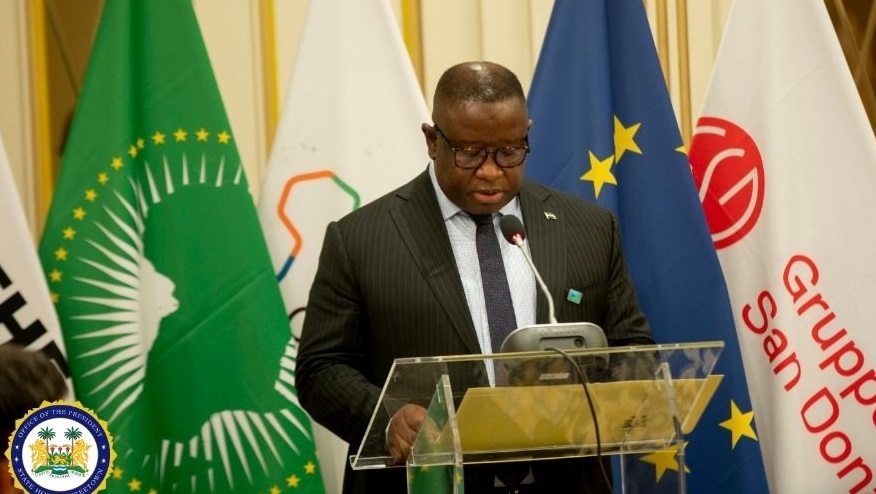 President Bio Delivers Keynote Address at African Union & European Union ECAM High-Level Meeting