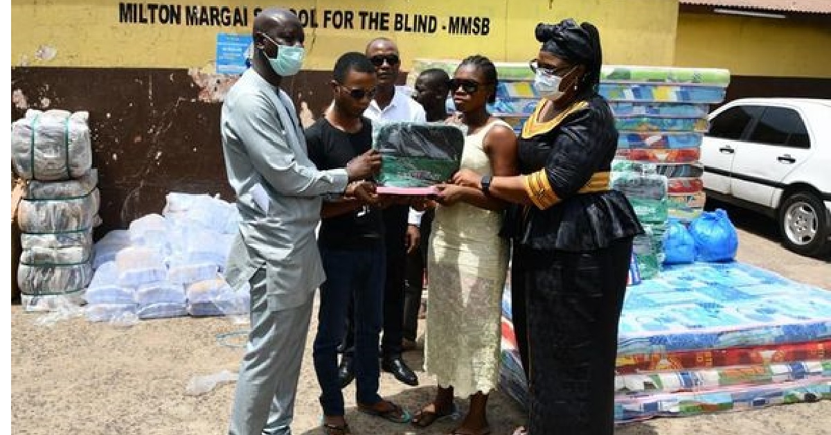 Leone Rock Metal Group Donates to Milton Margai School For The Blind
