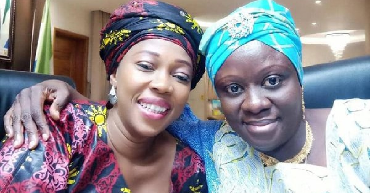 “I Love You And I Want to Keep You as My Sister”, First Lady Fatima Bio Expresses Affection to Sylvia Blyden 