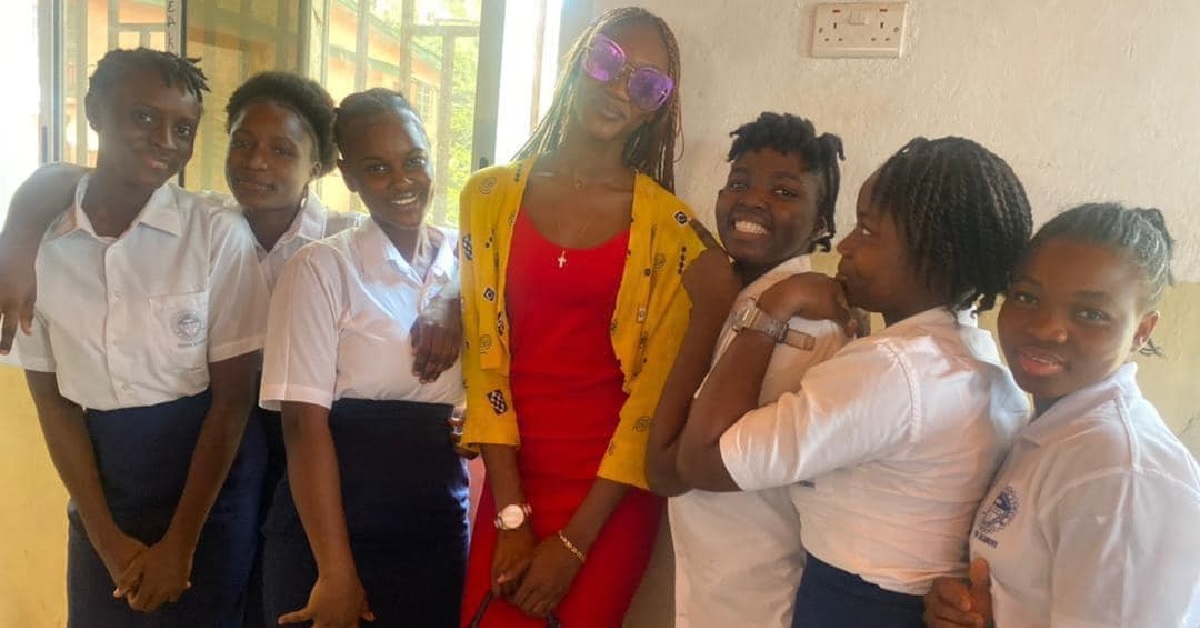 Big Sister Salone Winner, Joyce Turner Appreciates Schools in Freetown