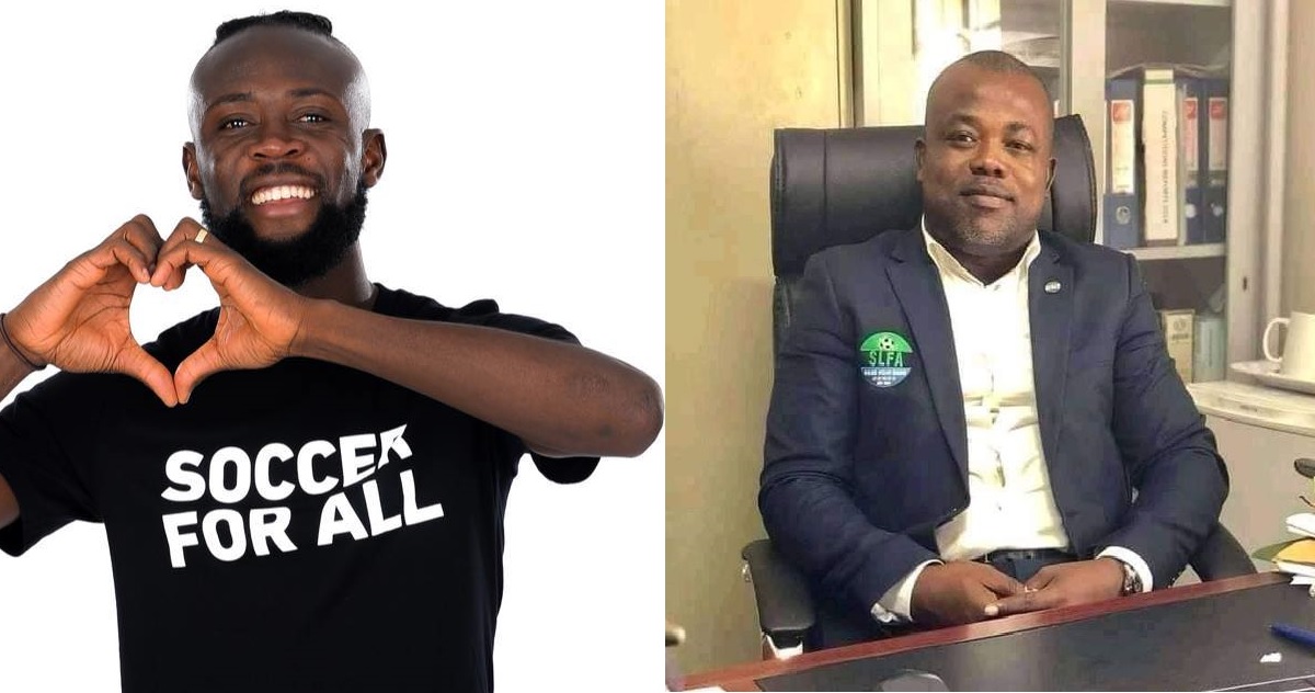 Leone Stars Striker, Kei Kamara Refutes Claims Made by SLFA Secretary General, Chris Kamara