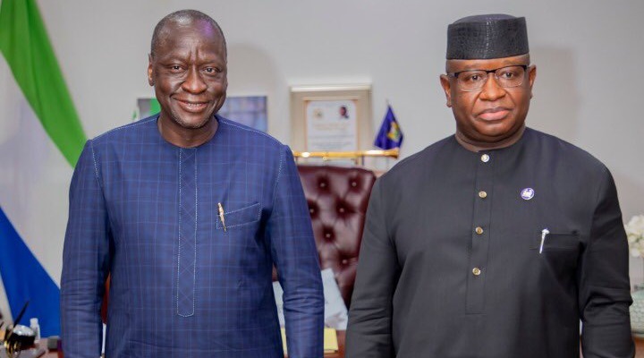 President Bio Reveals The Outcome of His Meeting With World Bank Regional Vice President Ousmane Diagana