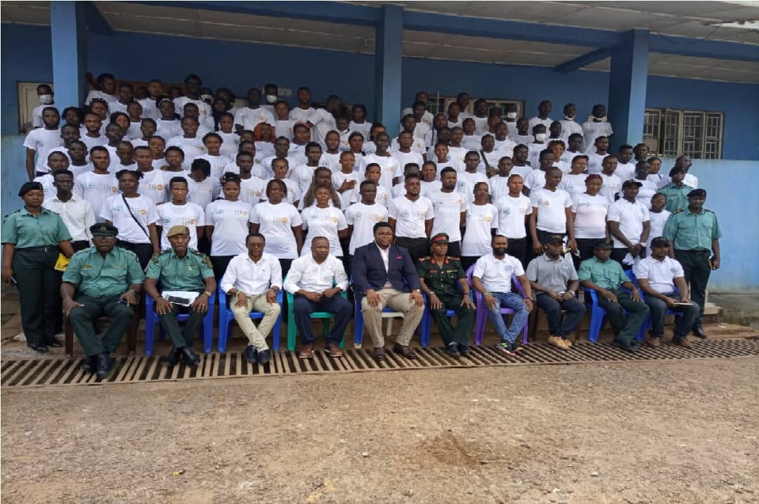 Sierra Leone National Youth Service Recruit Batch Four Corp Members
