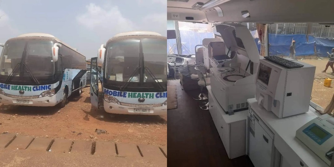 China Supports Sierra Leone Health Sector With Mobile Clinic Buses