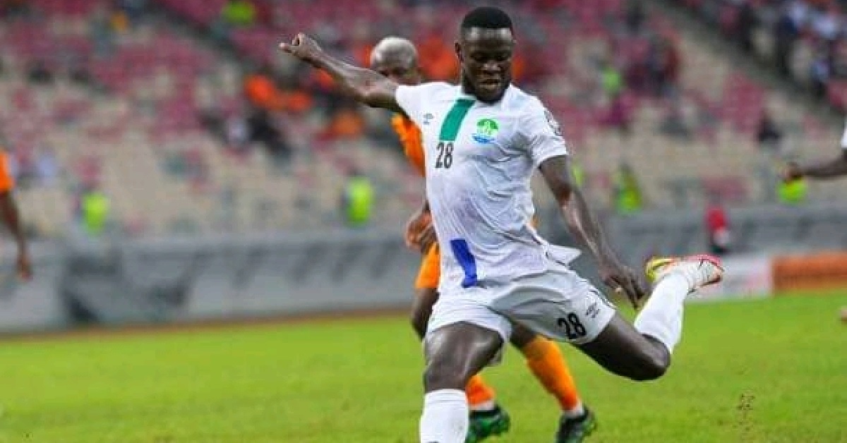 CAF Rates Musa Tombo’s Rocket Strike in AFCON 2021 Among The Top 10 Goals in The Competition