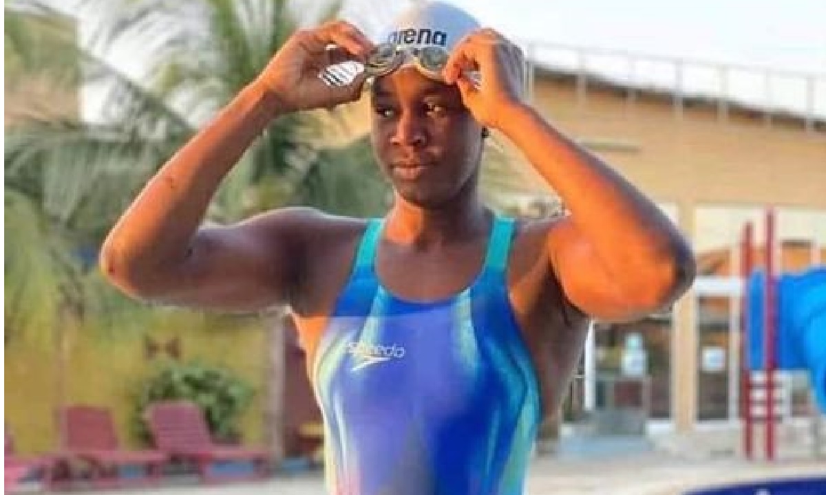 Ahead of Commonwealth Games, Sierra Leonean Swimmer, Tity Dumbuya Arrives in Senegal For Training