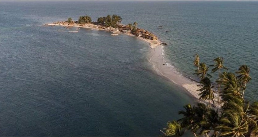 Sierra Leone Turtle Island on The Brink of Sinking