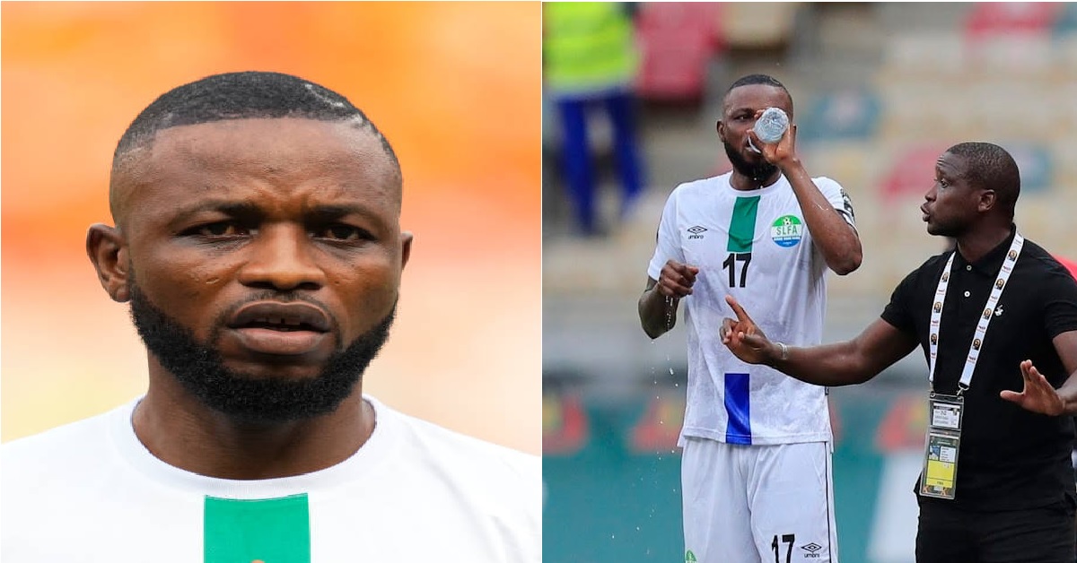 “Sierra Leone Players Are Scared of Taking Penalties” – Leone Stars Captain, Umaru Bangura Confirms
