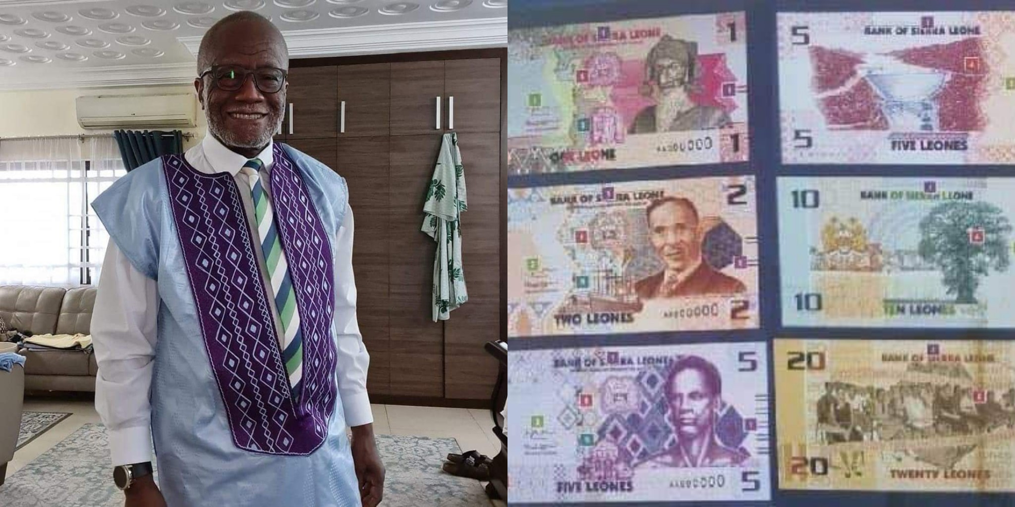 “New Money, Old Value, Same Money: Coming Soon,” Bank Governor Kallon Speaks on New Leones Currency