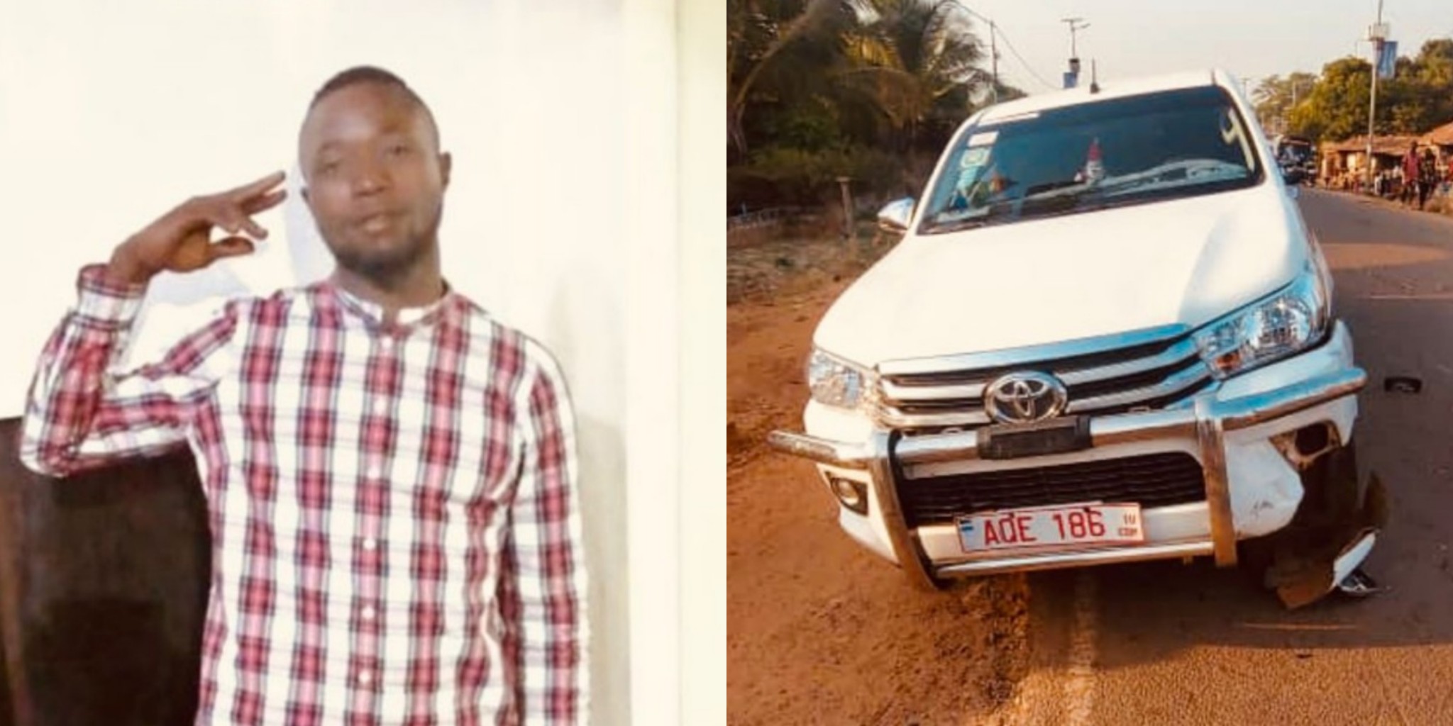 Man Wanted For Stealing Toyota Hilux 2020 Model
