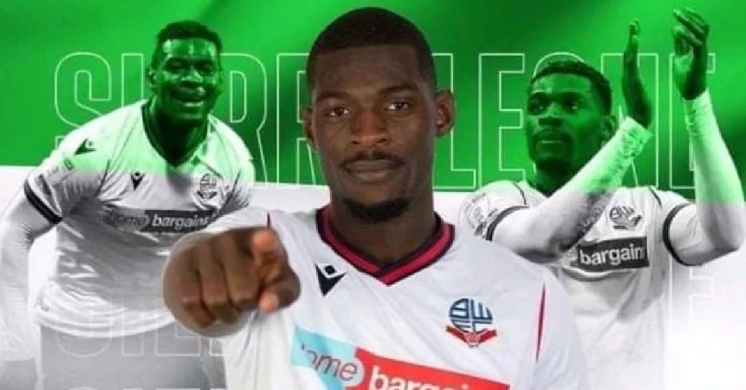 Bolton Wanderers Officially Confirms Amadou Bakayoko Availability For Leone Stars Upcoming Matches in Turkey