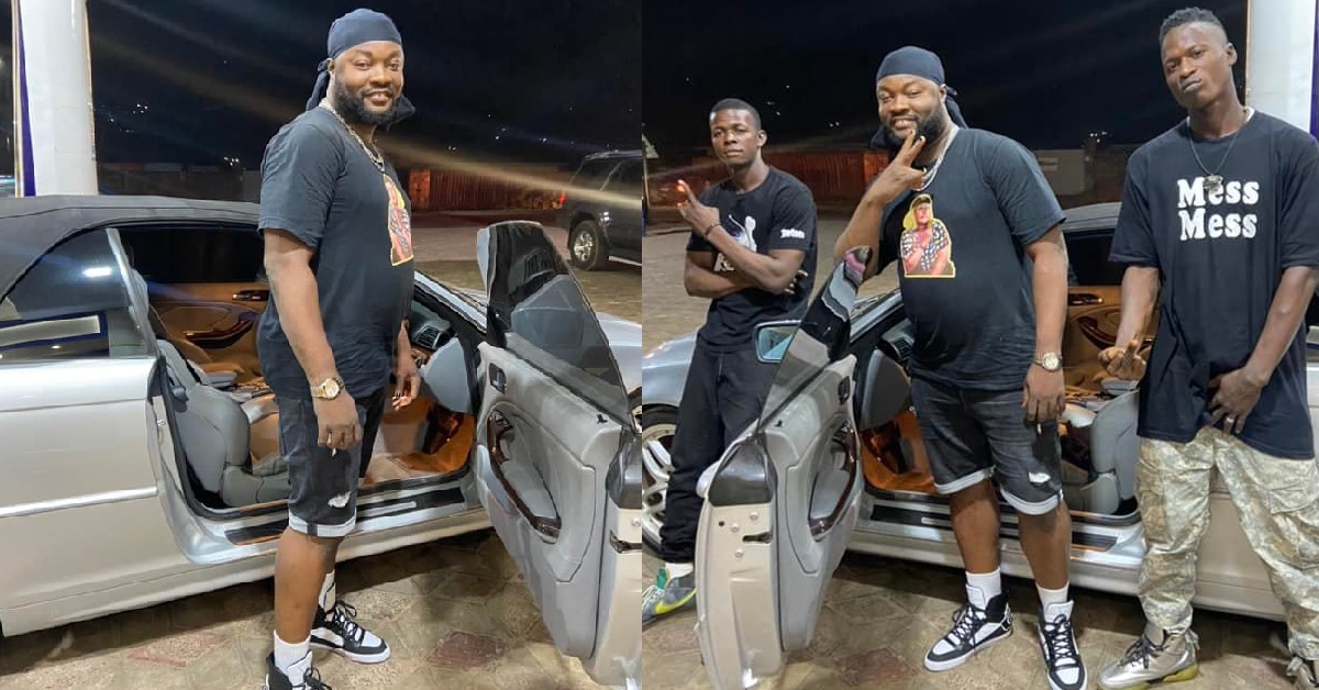 Singer Atical Foyoh Flaunts Car After His Show in Gambia (Photos)