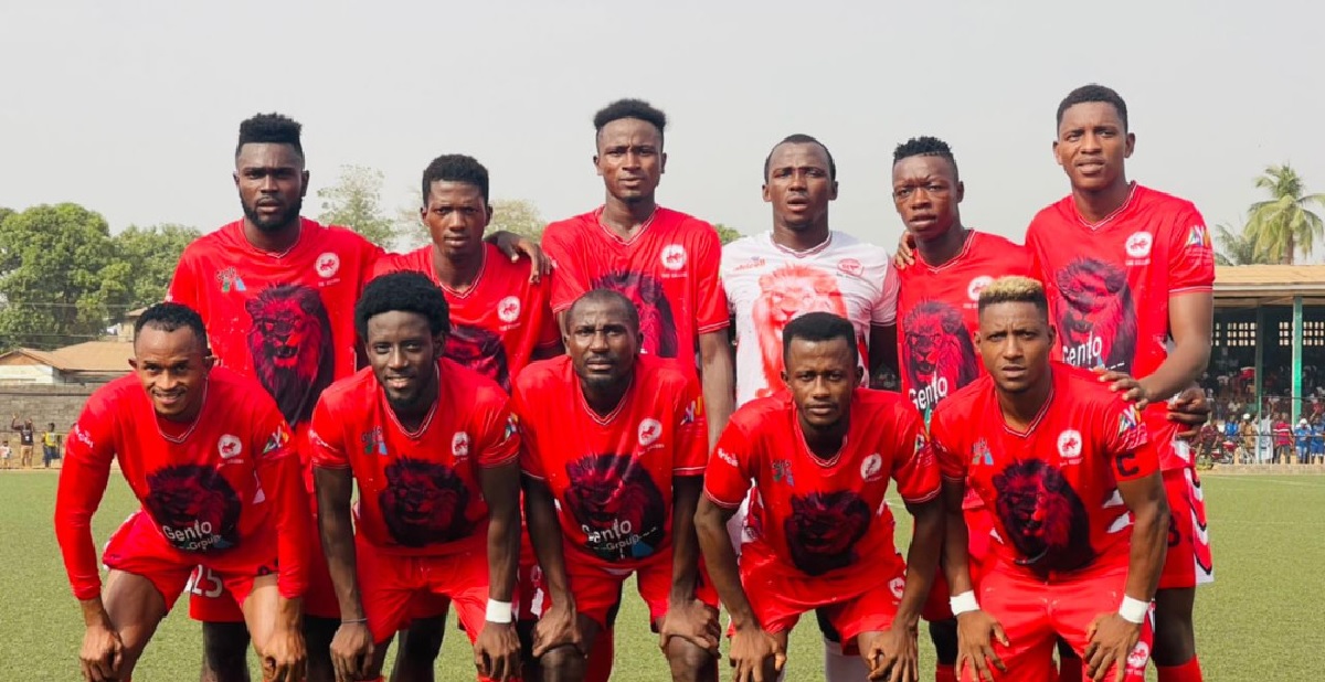 East End Lions Goes Top of The Sierra Leone Premier League Table With Win Against Kallon FC