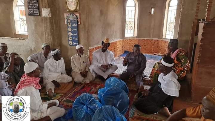 ACC’s Francis Ben Kaifala Interacts With Pendembu Muslim Community