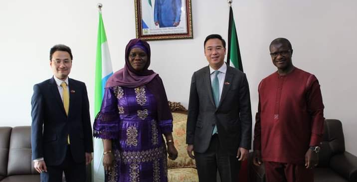 Vietnam Ambassador Thang NGO Pays Courtesy Call on Ambassador Haja Ishata Thomas