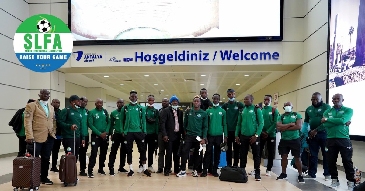 Sierra Leone Set For a Busy Week as Leone Stars Touch Down in Turkey