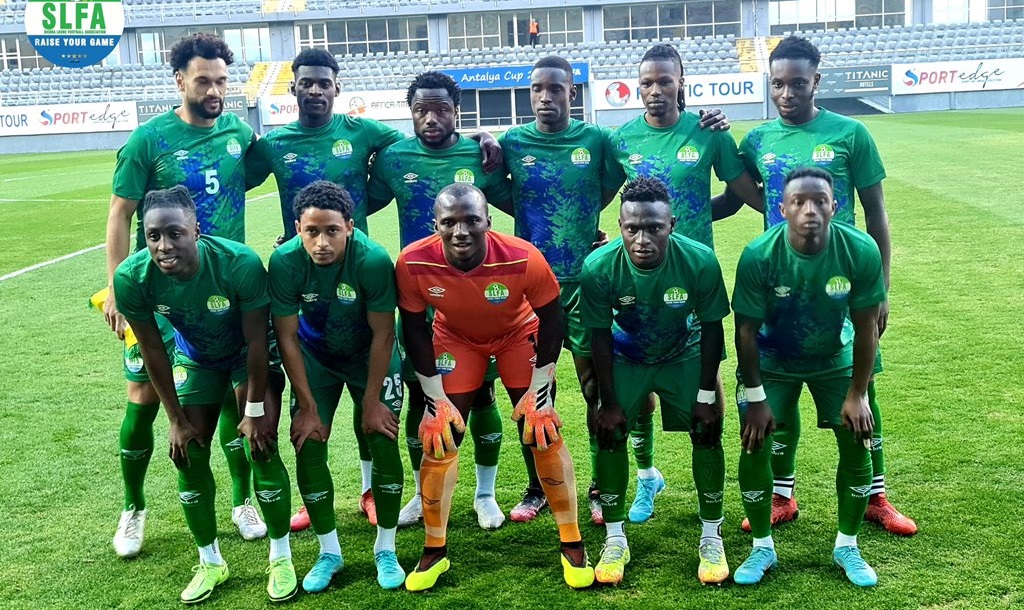 Sierra Leone’s Leone Stars Drops to 108 in March 2022 FIFA Rankings