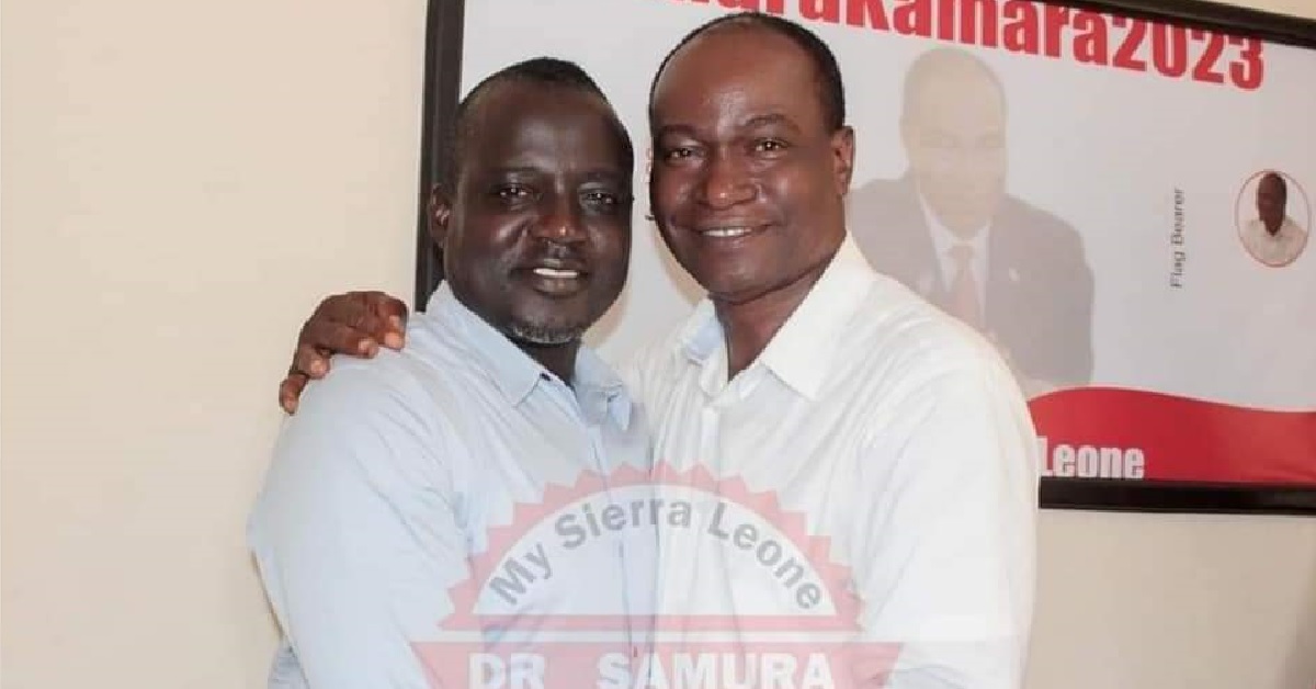 Mohamed Bangura Endorses Samura Kamara as APC Flagbearer For The 2023 Presidential Elections