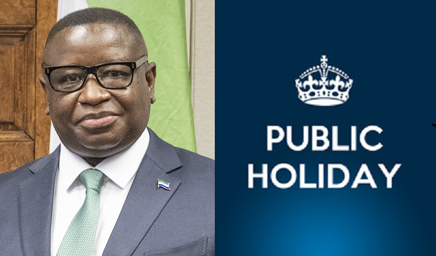 BREAKING: Government of Sierra Leone Announces Public Holiday