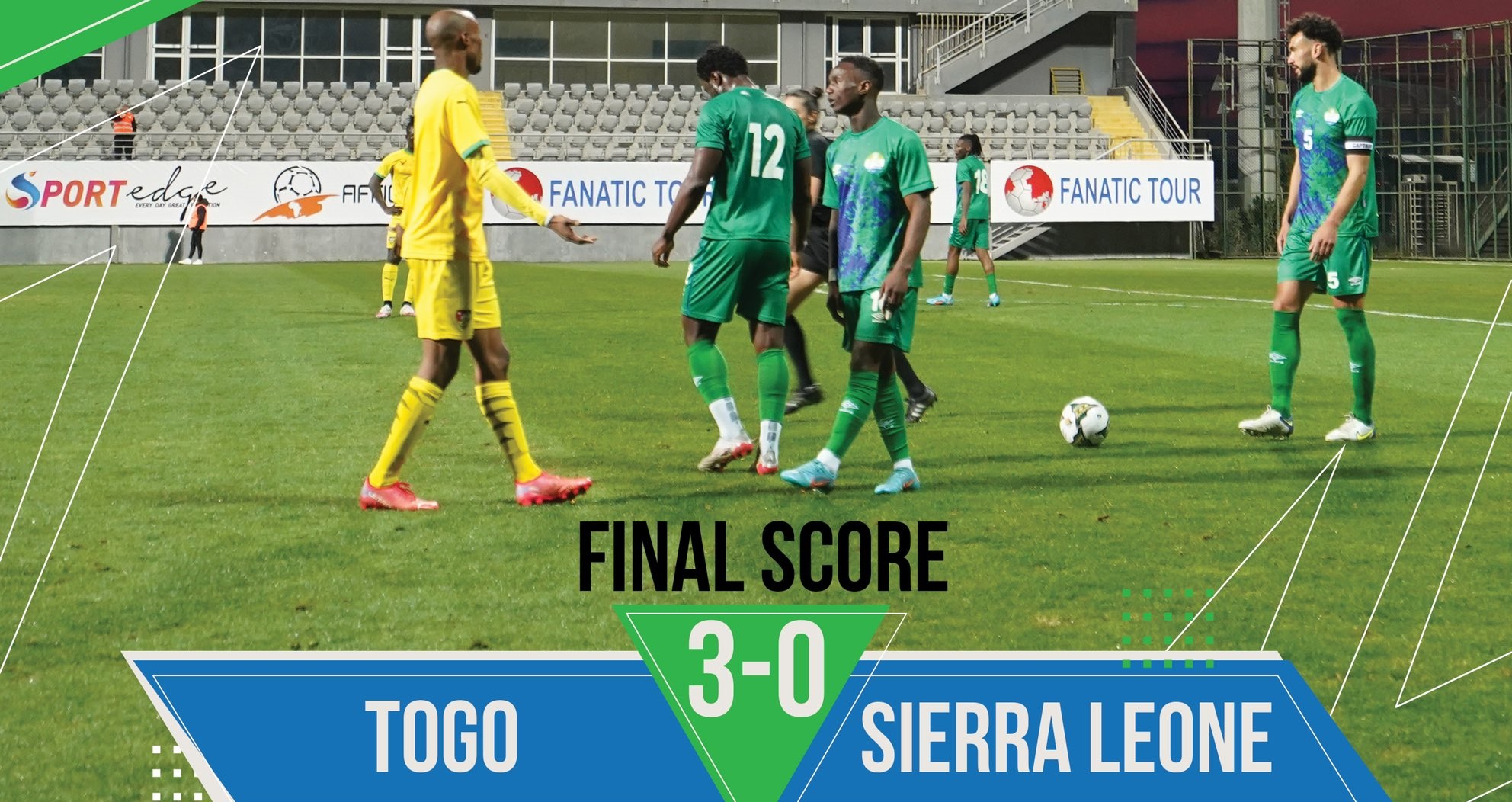 Togo (3) Vs (0) Sierra Leone | International Friendly Full Time