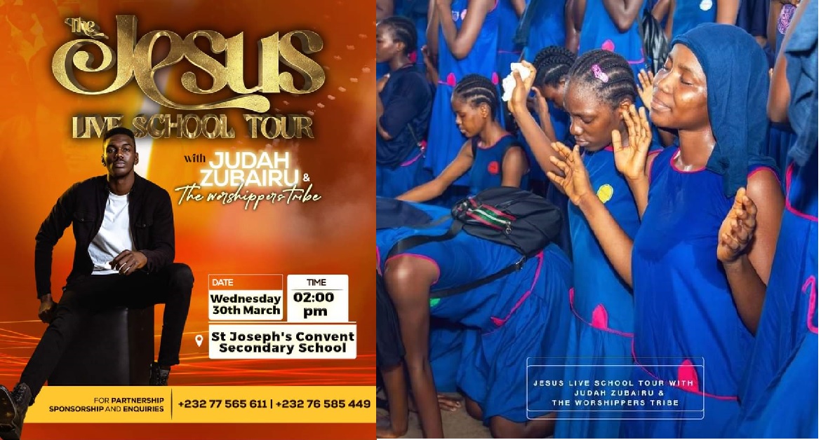 Gospel Musician, Judah Zubairu Takes School Tour to St. Joseph’s Secondary School