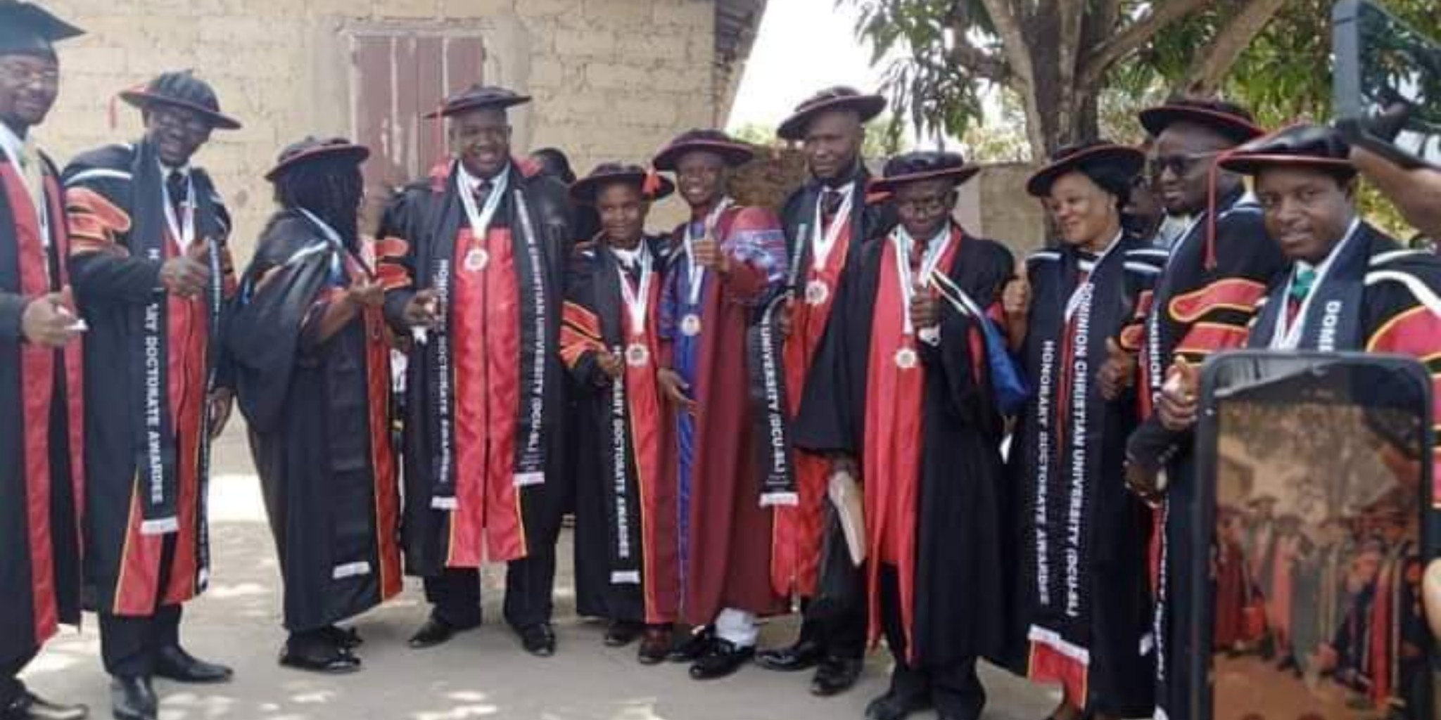 Chancellor of Alleged Fake University Arrested After Awarding Honorary Doctorate Degrees Under a Mango Tree