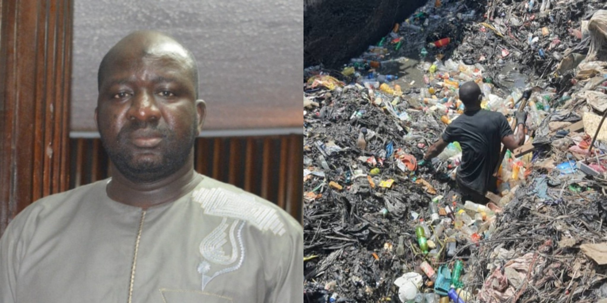 MP Raises Concern Over Huge Pile of Garbage at Mo Wharf Community