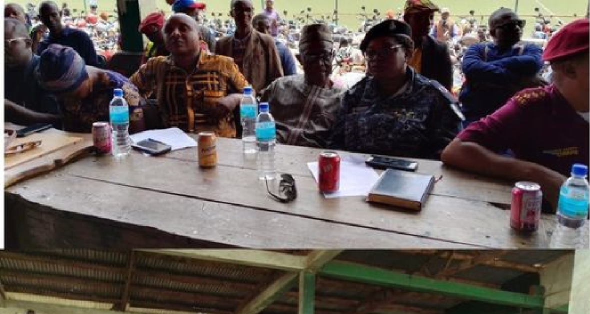 Bombali District Security Sector Engages Bike Riders And Drivers to Adress Issues Affecting Transport Sector