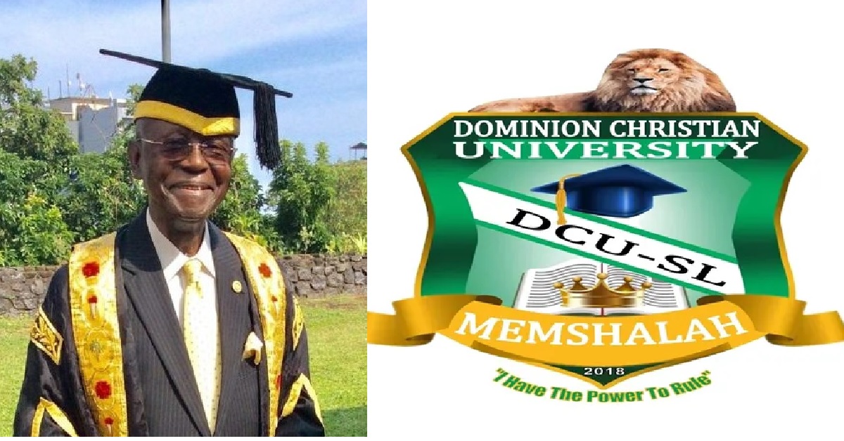 “Dominion University is Not a University as Far USL is Concerned” – Dr. James Sanpha Koroma
