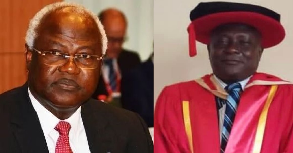 Former President Koroma’s Meeting With ‘Fake’ Africa Graduate University Surfaces on Social Media