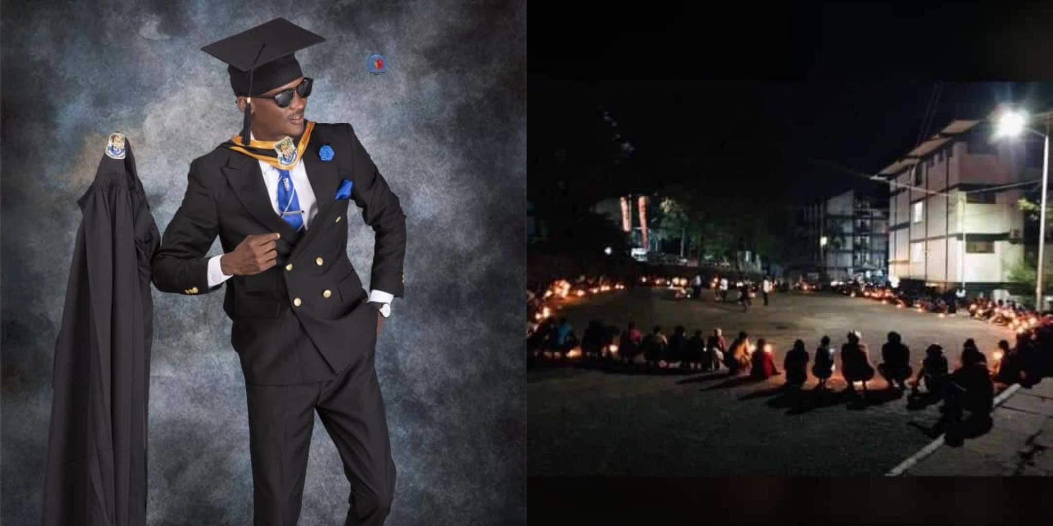 FBC Students Organise Candle Light to Mourn Colleague That Died Before Graduation