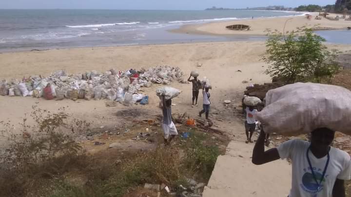 Propel Organisation Embarked on Seven Days Successful Beach Cleanup Exercise in Freetown