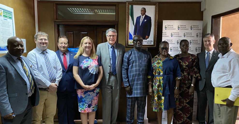 US Embassy Freetown Speaks on 2023 Election After After Fruitful Discussion With ECSL