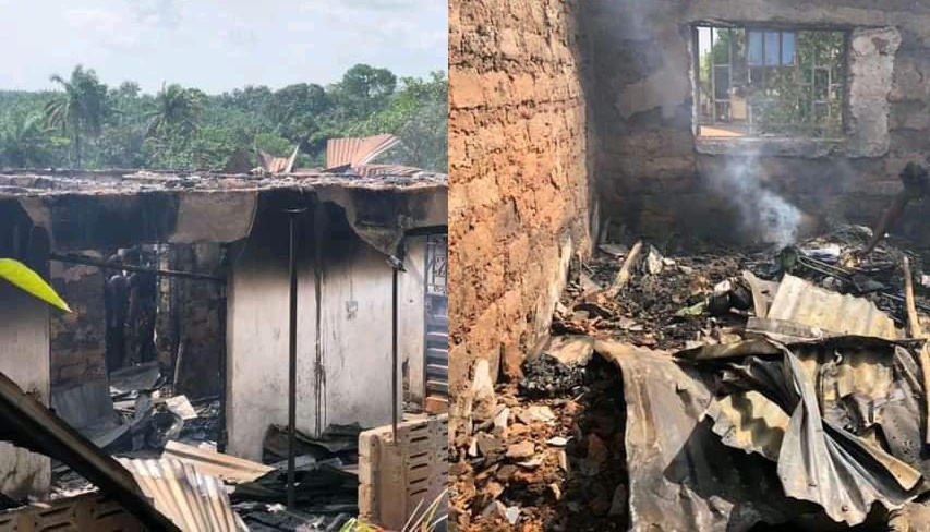 Four Houses Gutted, 35 People Rendered Homeless as Fire Breaks Out in Mamboima Village, Bo District