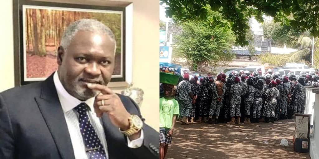 Joseph Fitzgerald Kamara Accuses Sierra Leone Police of Blocking Their Way to Court to Defend Samura Kamara