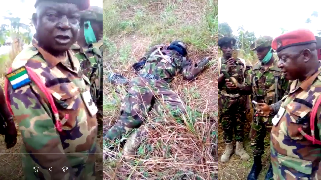 Sierra Leone Military Officer Shot Dead Inside The Bush