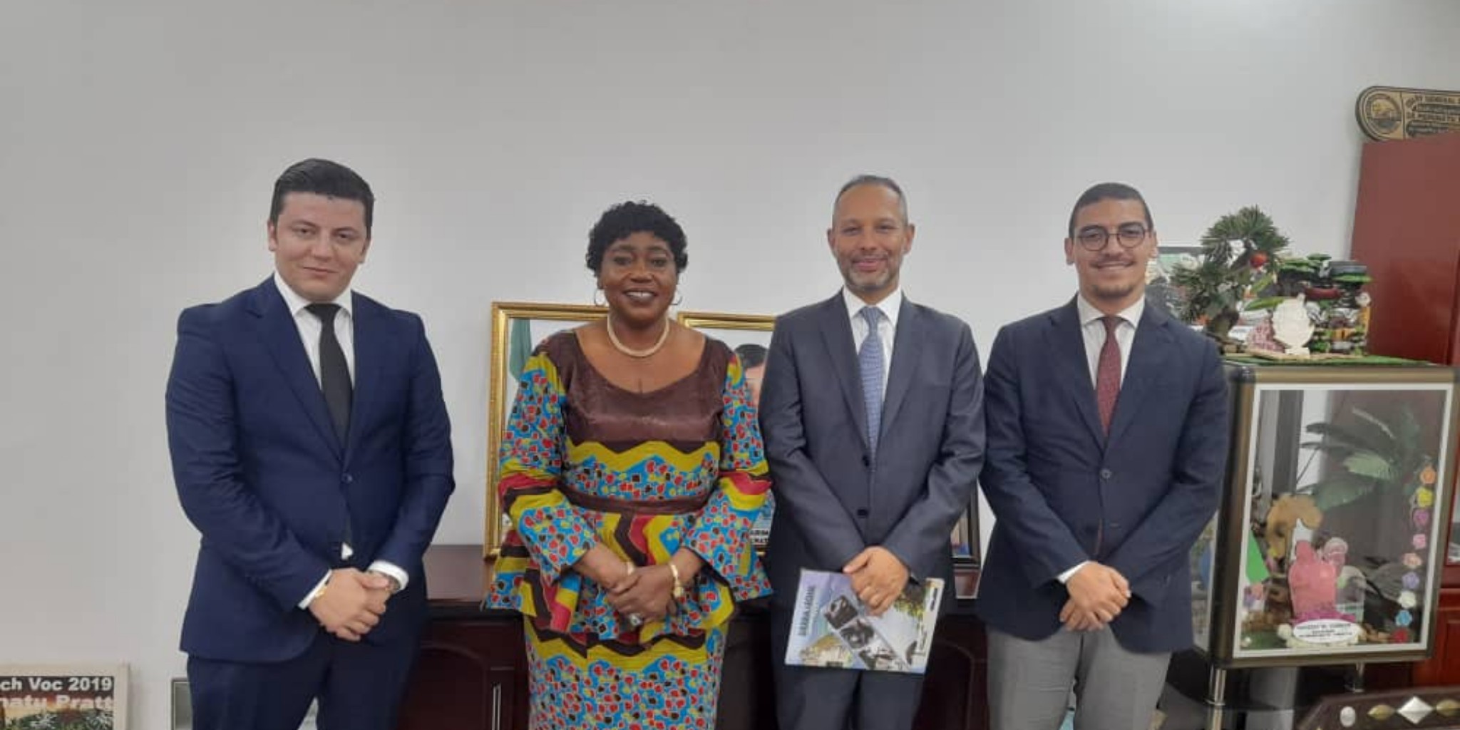 Moroccan Ambassador Meets Sierra Leone Tourism Minister, Commends Her For Having The Most Exciting Job in Government
