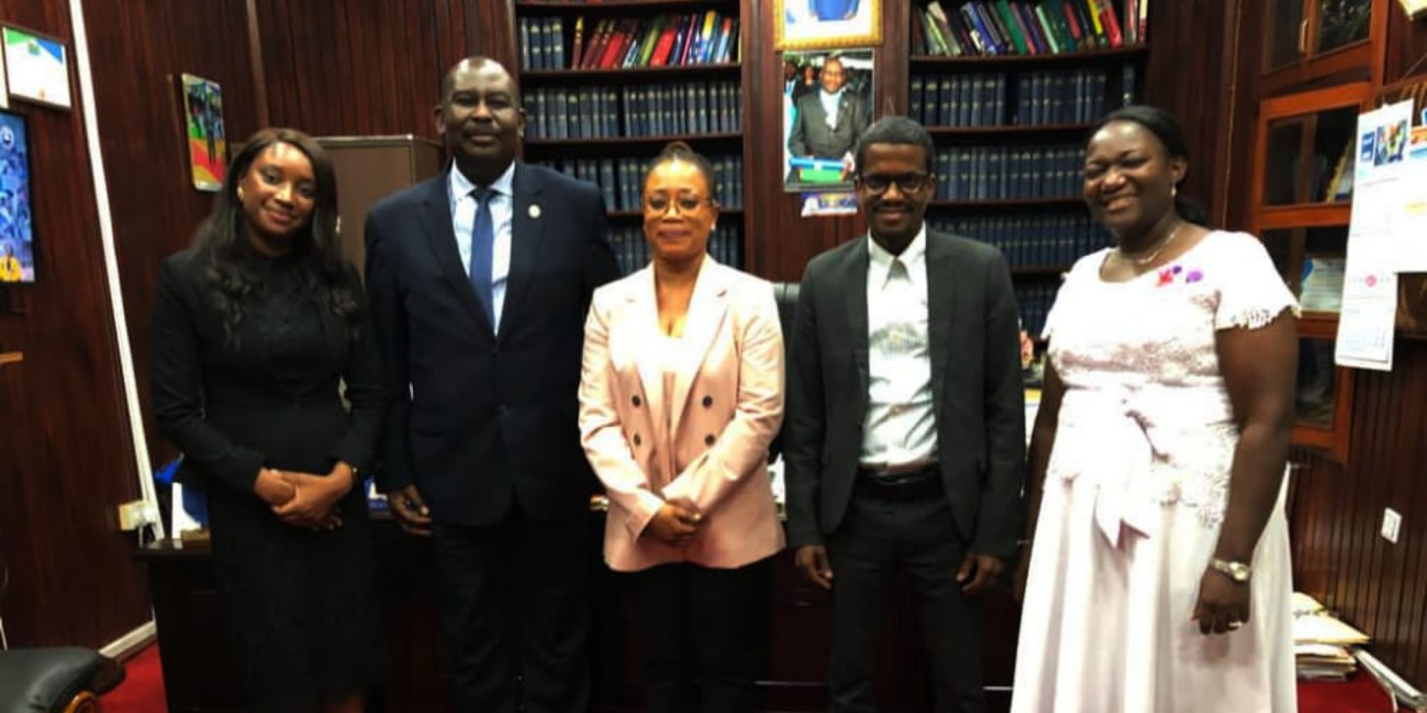 Orange Sierra Leone CEO, Sekou Amadou Bah Pays Courtesy Call on Chief Justice, Desmond Babatunde Edwards