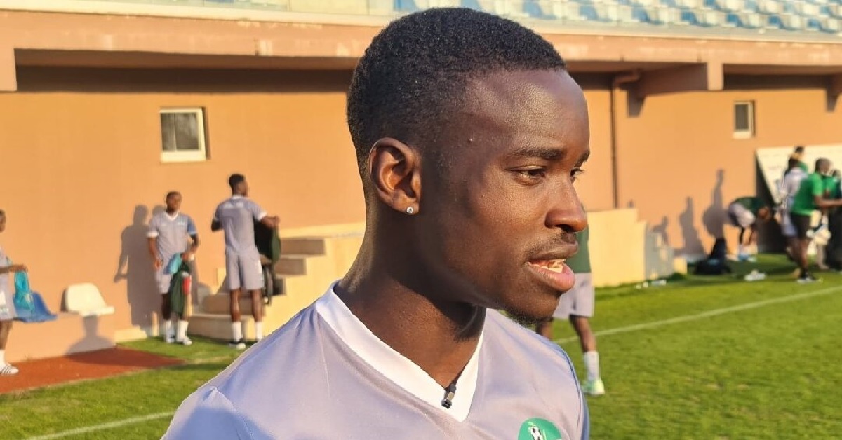 Leone Stars Highly Rated Defender, Alex Bangura Returns to Training After Missing Out in AFCON Doubleheader