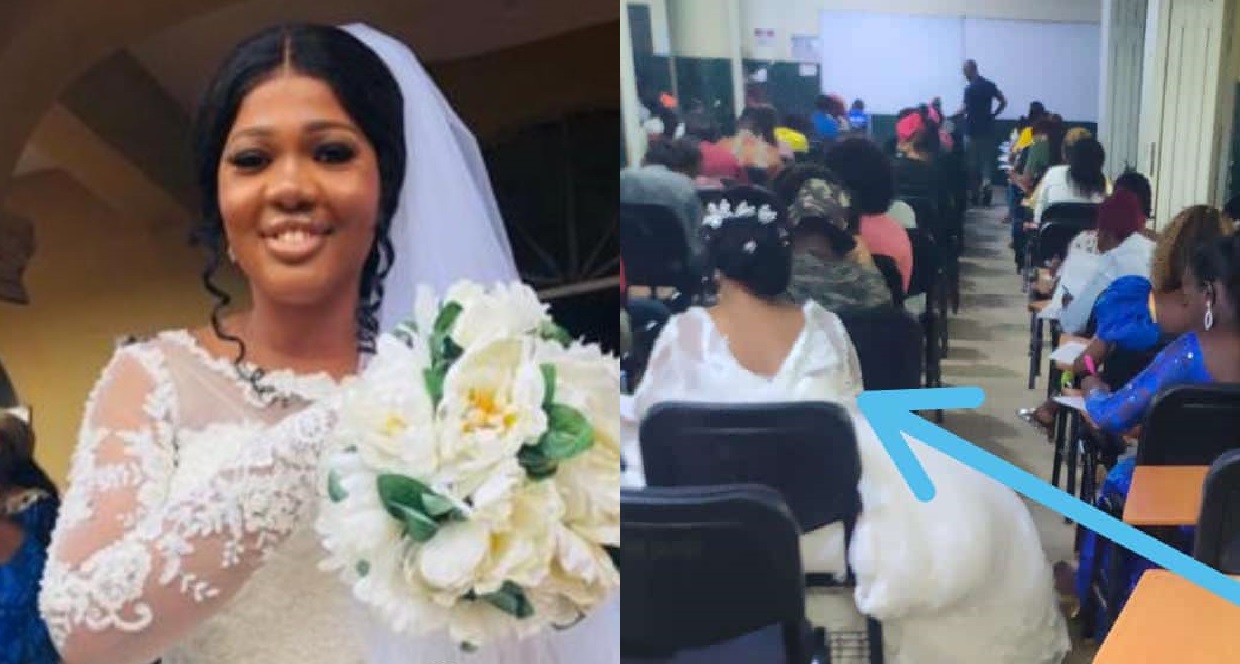 Why I Went to The Exam Hall With My Wedding Gown – IPAM Student Reveals